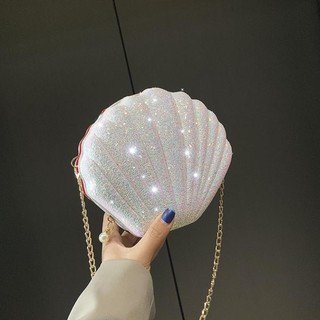 Túi đeo chéo nữ vỏ sò cá tính -