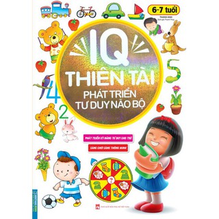 Sách - IQ Thiên Tài Phát Triển Tư Duy Não Bộ 6-7 Tuổi