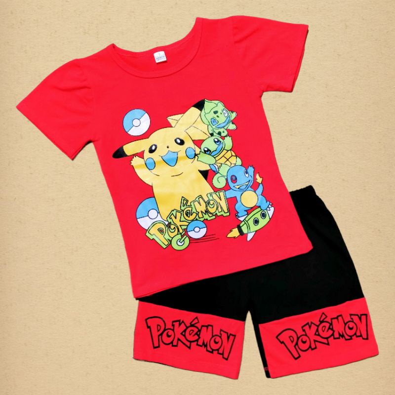 Bộ tay ngắn quần ngố size đại cho bé trai thun cotton 4 chiều