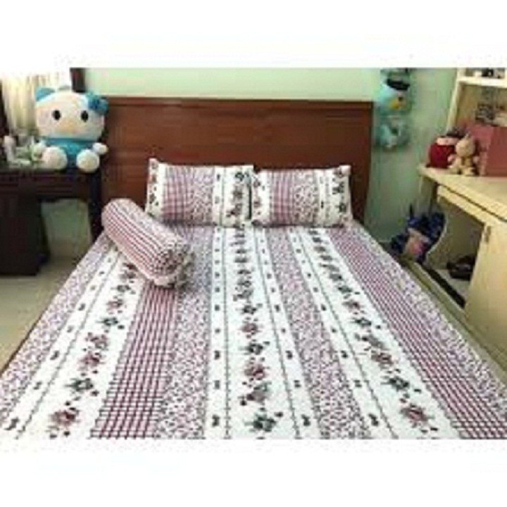 Tấm Ga / Drap Giường Lẻ Cotton Thắng Lợi (Không Áo Gối) :  Đủ Size, Nhiều Mẫu - Khách Chat Để Chọn Màu Như Ý