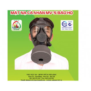 mặt nạ phòng độc chuyên dụng MV - 5BHcho mọi người dân của bộ quốc ng vn do nhà máy x61 sản xuất