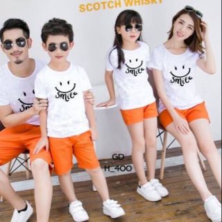 Combo 3 bộ quần áo gia đình