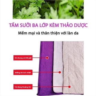 Thảm ngải cứu đông y trị liệu có kèm túi đựng