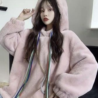 Áo Hoodie Lông Dây Đan Phối Màu Kèm Mũ 3 Màu G071 | BigBuy360 - bigbuy360.vn