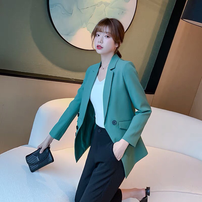 Áo khoác vest màu phong cách Hàn Quốc | BigBuy360 - bigbuy360.vn