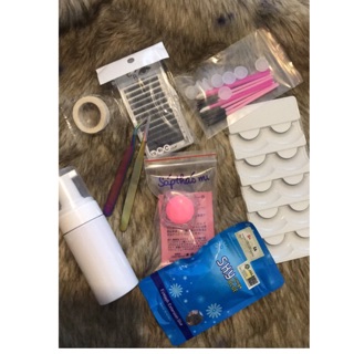 Bộ dụng cụ nối mi cơ bản học và nối khách