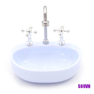 Chậu Rửa Mini Trang Trí Nhà Búp Bê