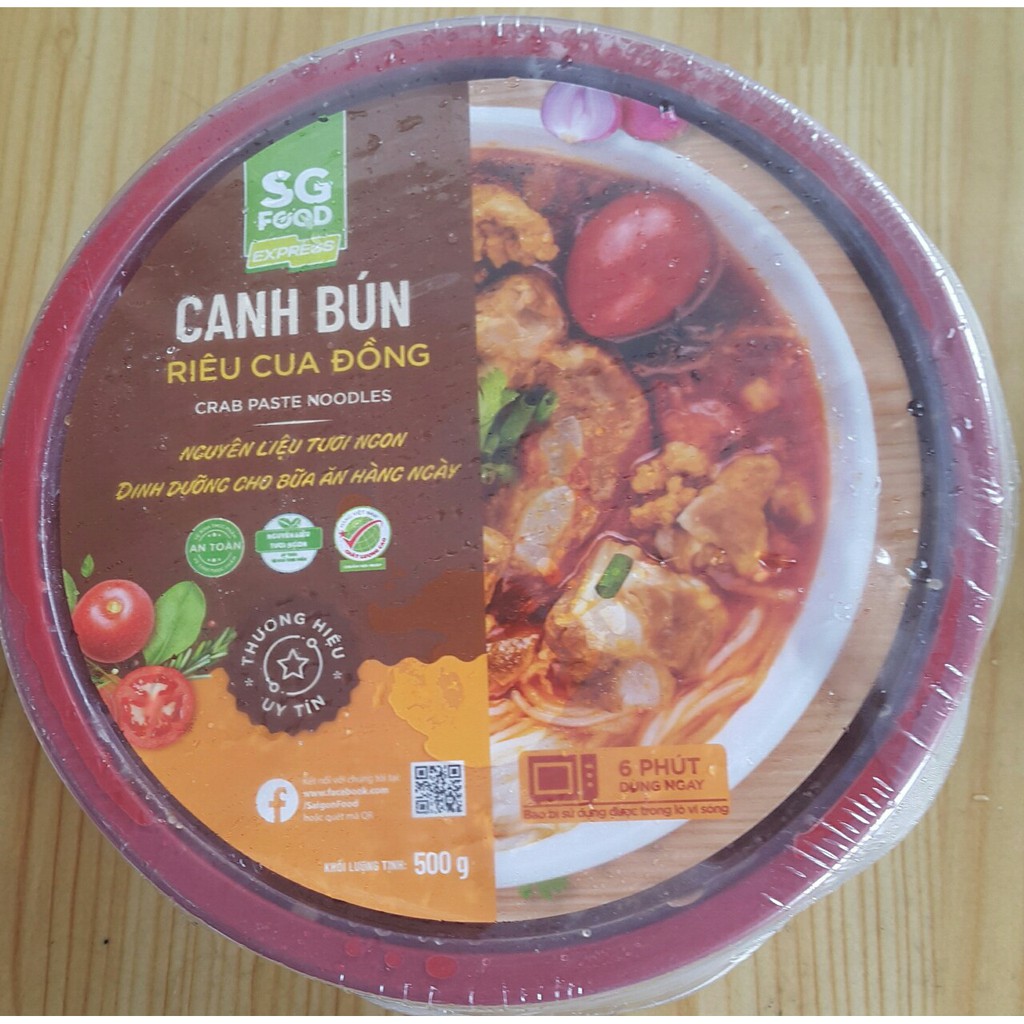 Canh bún riêu cua đồng SG Food 500g