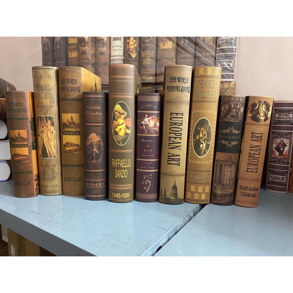 Sách giả decor, sách mô hình chụp ảnh loại BẮC ÂU