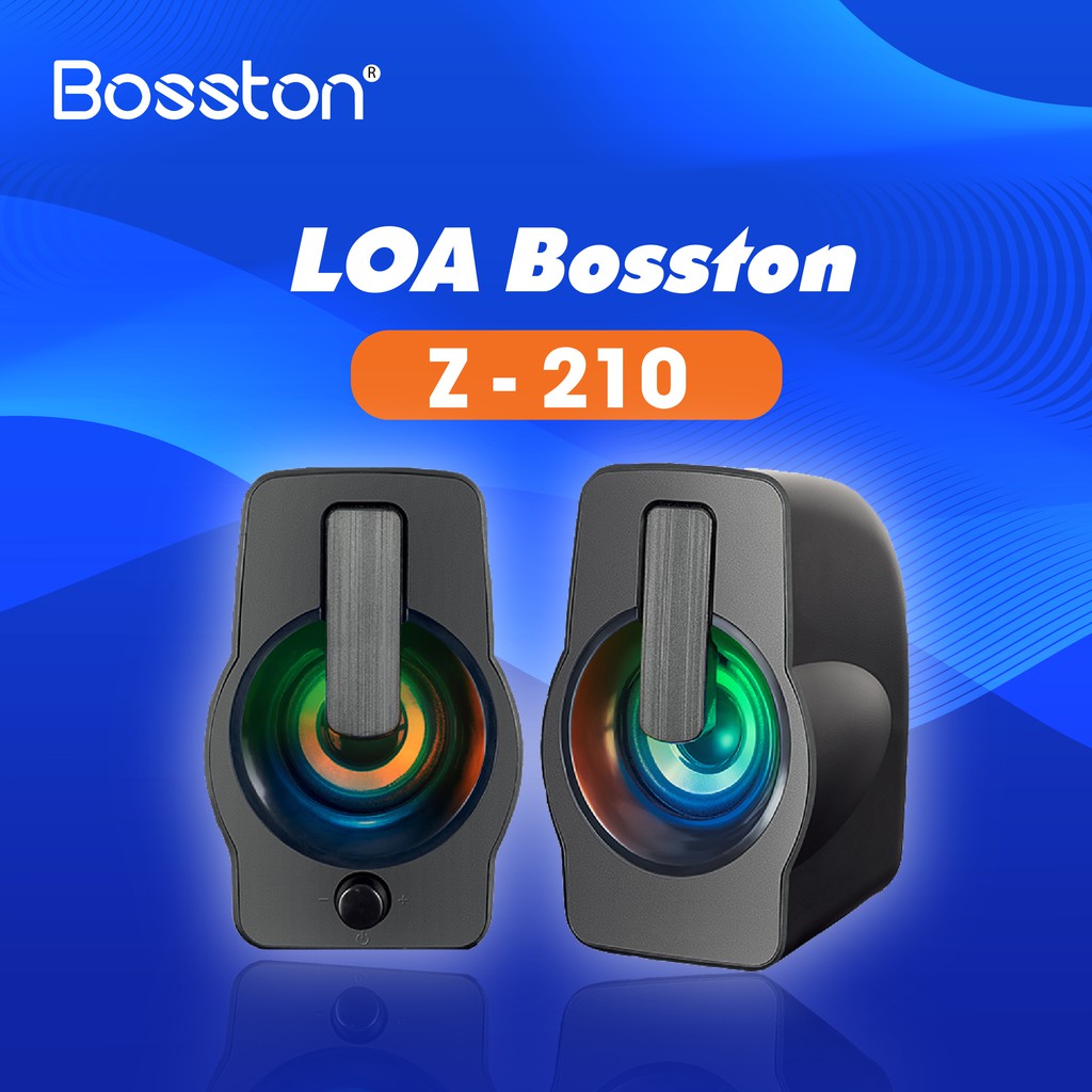 Loa Vi Tính Bosston Z210 - Đèn Led RGB