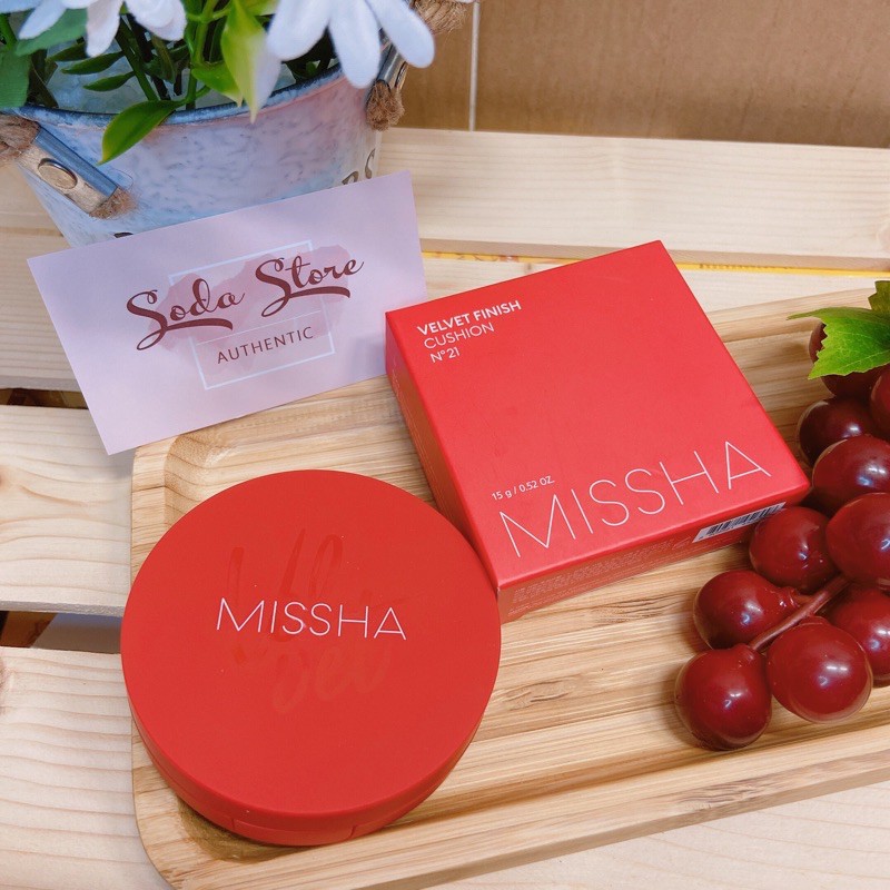 [Date 2023] Phấn Nước Cushion Missha Finish Red