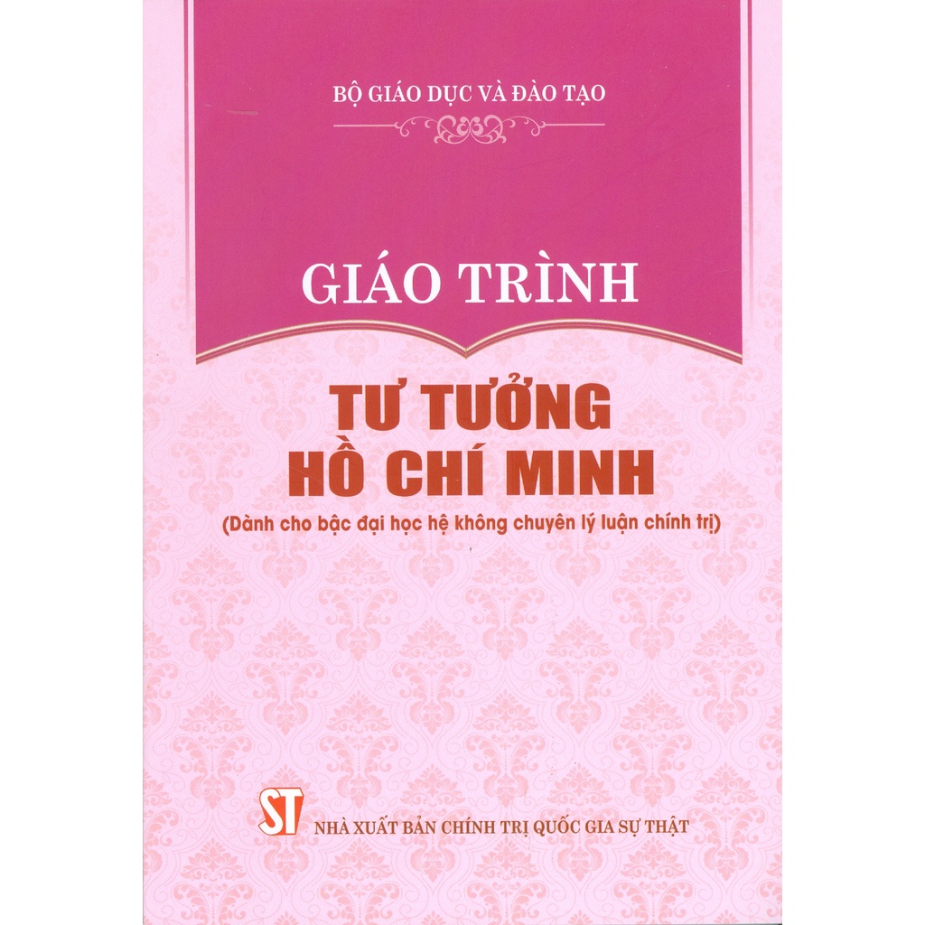 Sách - Combo 5 Cuốn Giáo Trình Dành Cho Bậc Đại Học Hệ Không Chuyên Lý Luận Chính Trị