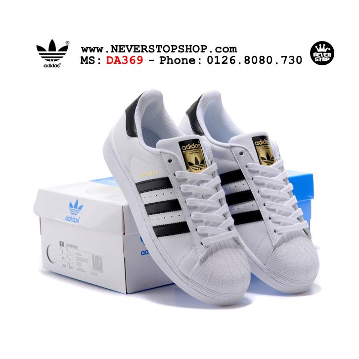 Giày ADIDAS SUPERSTAR ĐEN TRẮNG bản siêu cấp, hàng đẹp chất lượng cao đẹp chuẩn hình | NeverStopShop.com | BigBuy360 - bigbuy360.vn