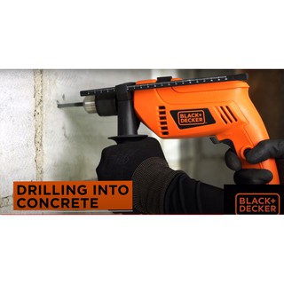 Máy Khoan Động Lực Black Decker HD555KMPR-B1