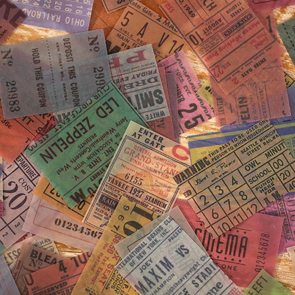 Set 50 Tấm Thẻ Giấy Dùng Để Trang Trí Sổ Lưu Niệm Diy