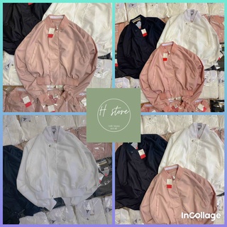 Áo bomber crt tay bồng - ảnh thật h_store