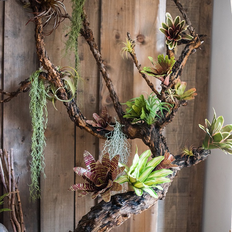 Cây giả Decor - Cành dứa rừng mini