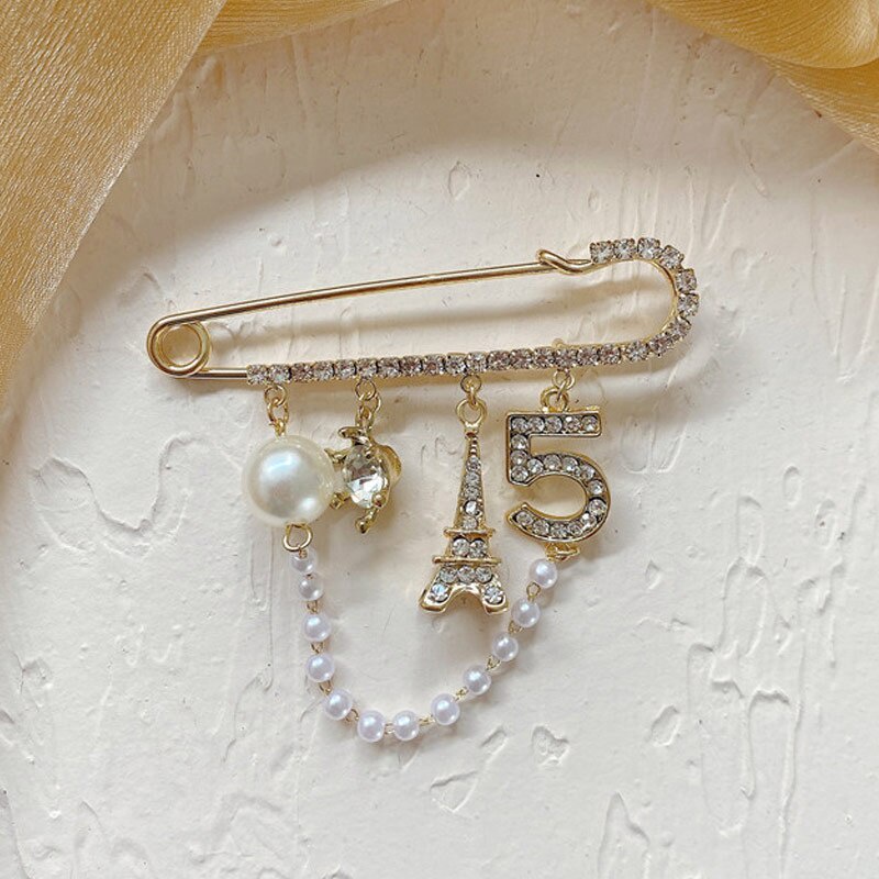 Ghim cài áo tua rua dáng dài kiểu dáng thời trang thanh lịch dành cho nữ