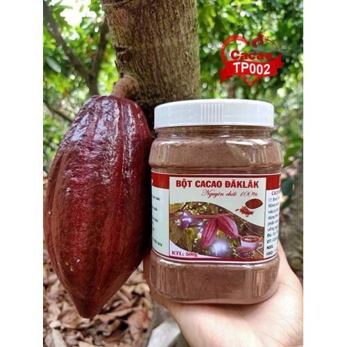 Bột Cacao Nguyên Chất Đăk Lăk Loại 1 - Bột Ca cao 500gr