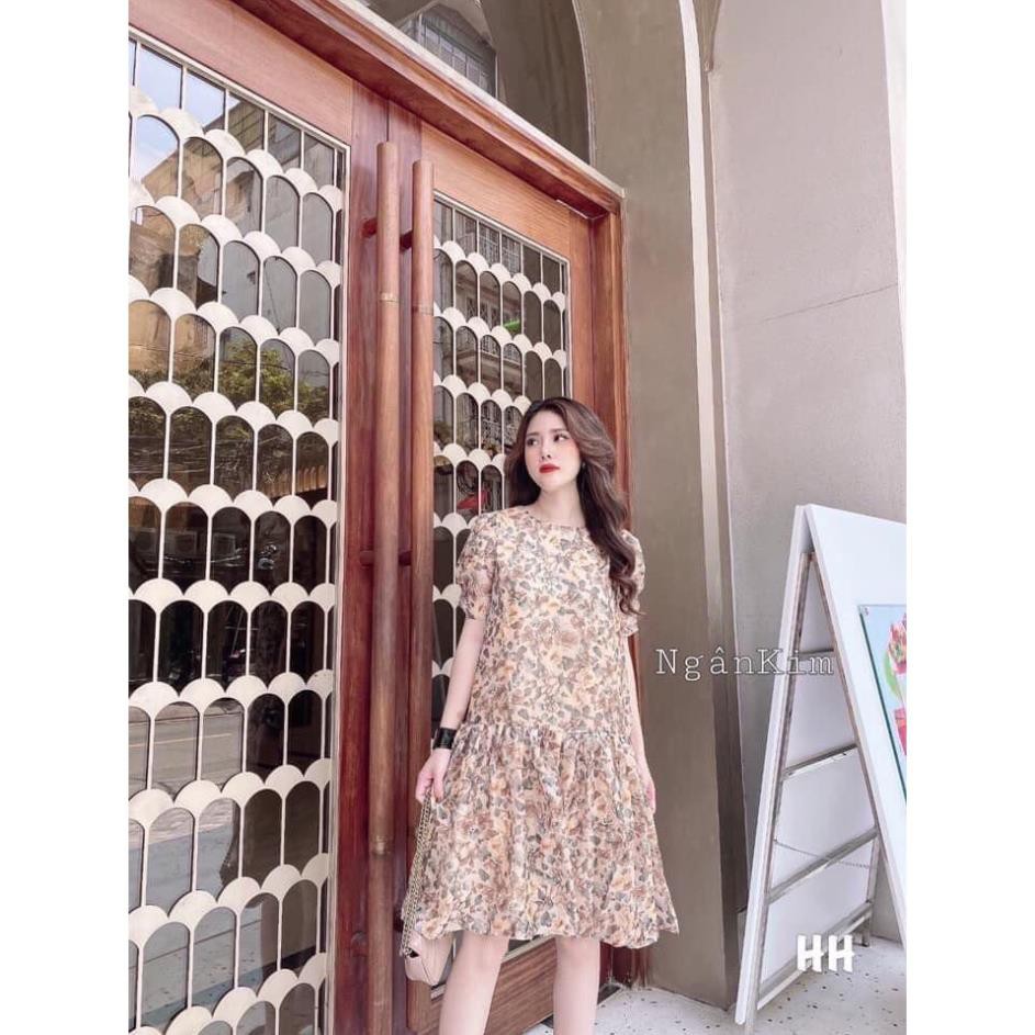 VÁY HOA VOAN HAI LỚP SIÊU XINH | BigBuy360 - bigbuy360.vn