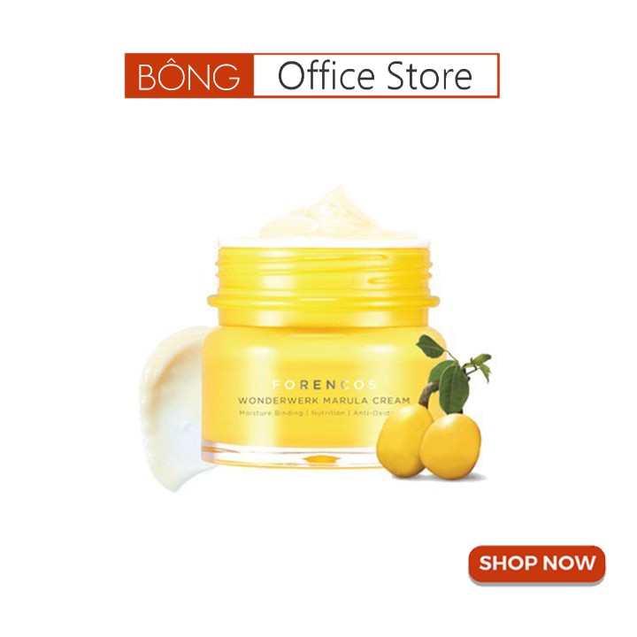 Kem dưỡng trắng 👑FREESHIP👑 Kem Dưỡng Da Thâm Sạm Forencos Wonderwerk Marula Cream Vàng 50g [duong trang] BÔNG SHOP