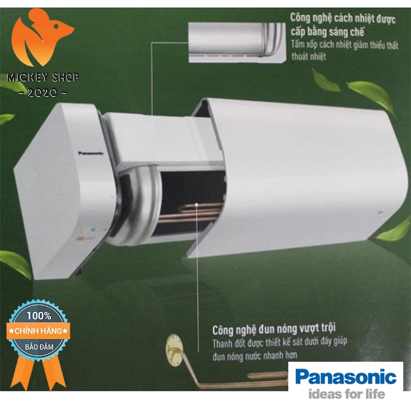 [ NHẬT BẢN ] Máy nước nóng gián tiếp Panasonic DH-20HBMVW ( 20L ) | DH-30HBMVW ( 30L ) - CHÍNH HÃNG