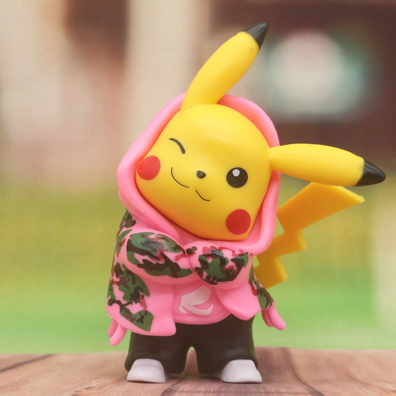 Mô hình Pikachu nháy mắt dễ thương