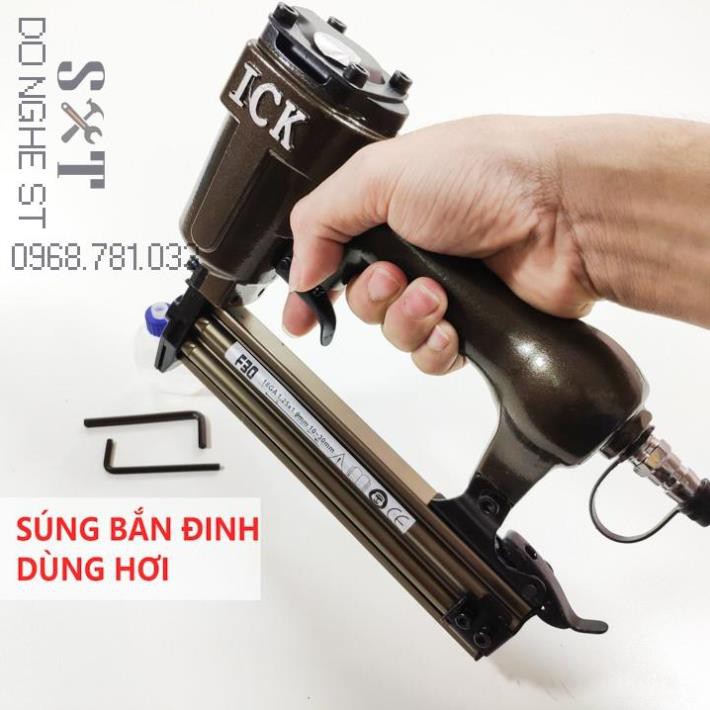 Súng bắn đinh tường bằng hơi ICK F30 - cao cấp