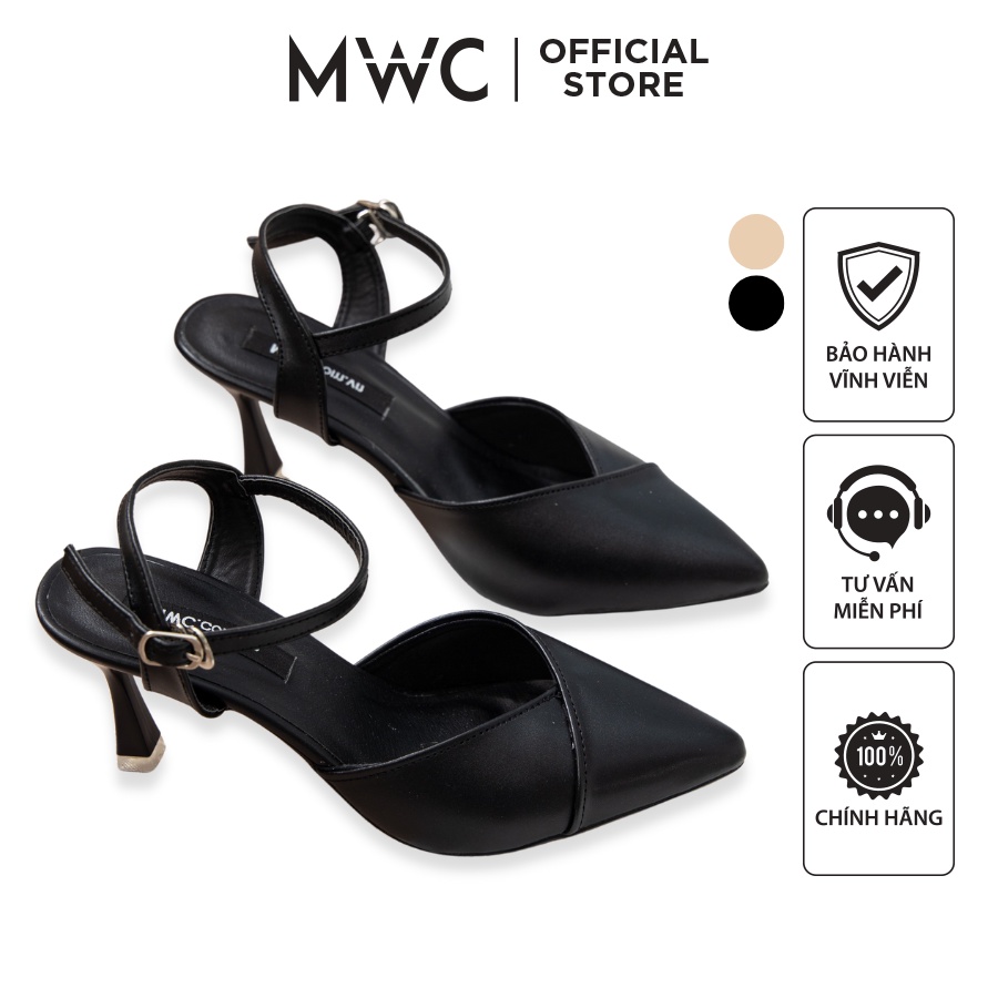 Giày MWC 4157 - Giày Sandal Cao Gót Đế Nhọn 7CM Sang Trọng