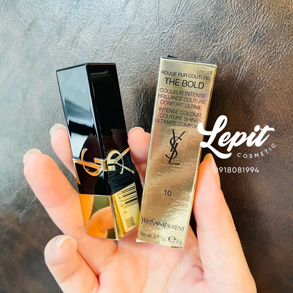 [Full Box] Son YSL Rouge Pur Couture The Bold màu 06 - 10 - 1971