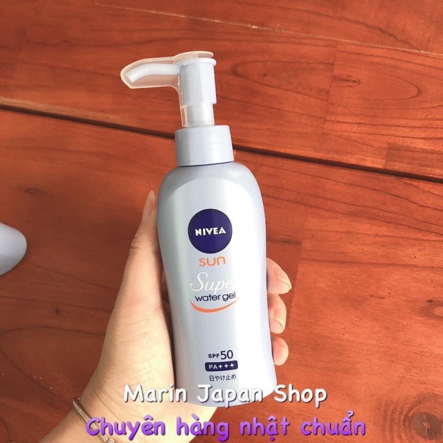 (MiNi) Kem Chống Nắng Nivea Sun Super Water Gel 140gr