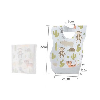 Yếm giấy ăn dặm chống thấm cho bé