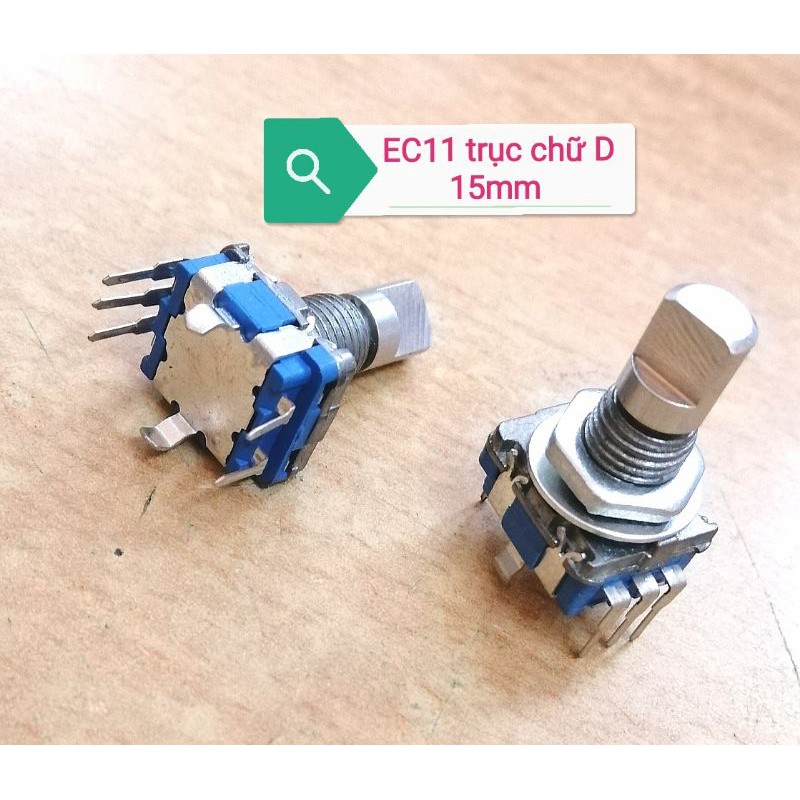 Núm xoay encoder Biến trở số vô cấp EC11 5 chân loại cao cấp