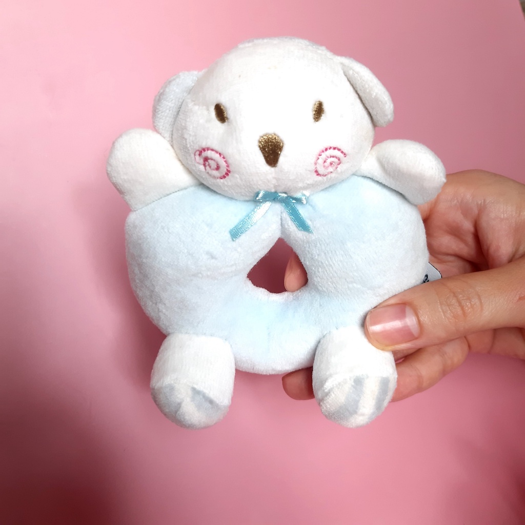 Lục Lạc Cầm Tay Hình Thú Nhồi Bông Xúc Xắc Đồ Chơi Đáng Yêu Cho Bé TCT15