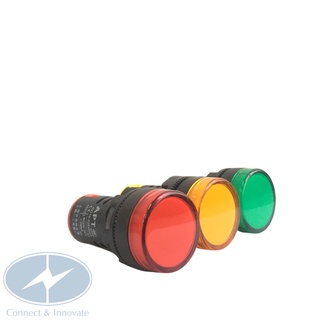 Đèn báo pha gắn tủ điện ad16-22ds phi 22mm điện áp 220v/24v