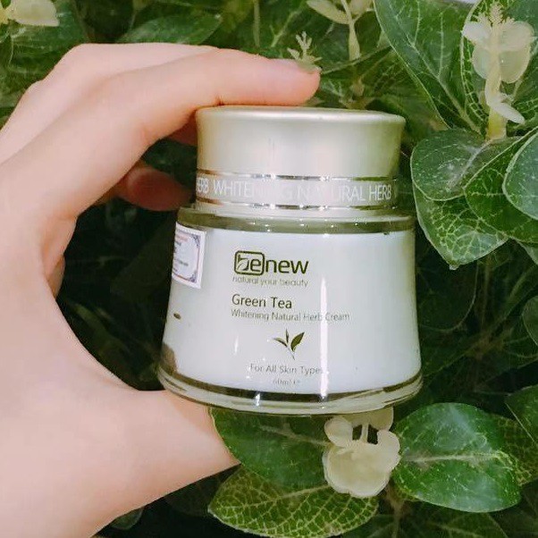 HÀNG CHÍNH HÃNG - Kem xóa mụn thâm, dưỡng trắng da trà xanh BENEW Green Tea Hàn quốc 60ml /Hộp