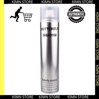 Gôm xịt tóc Butterfly Shadow 320ml và 600ml, keo xịt tóc nam nữ