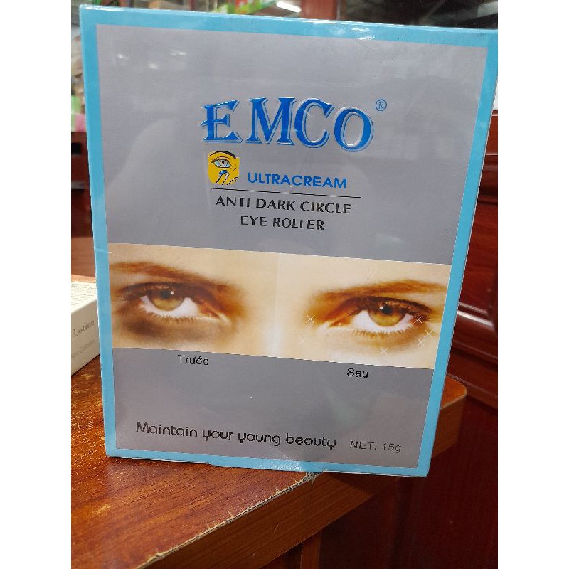 Emco_ Lăn Chăm Sóc Thâm Quầng Mắt.Tuýp 15 g