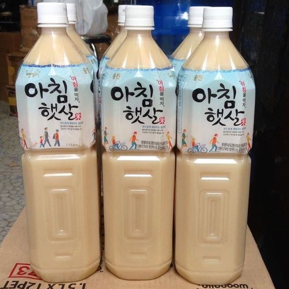 Nước gạo rang hàn quốc 1,5l