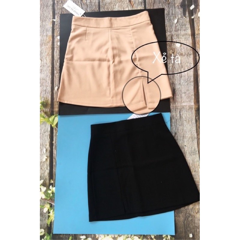 Chân váy đen