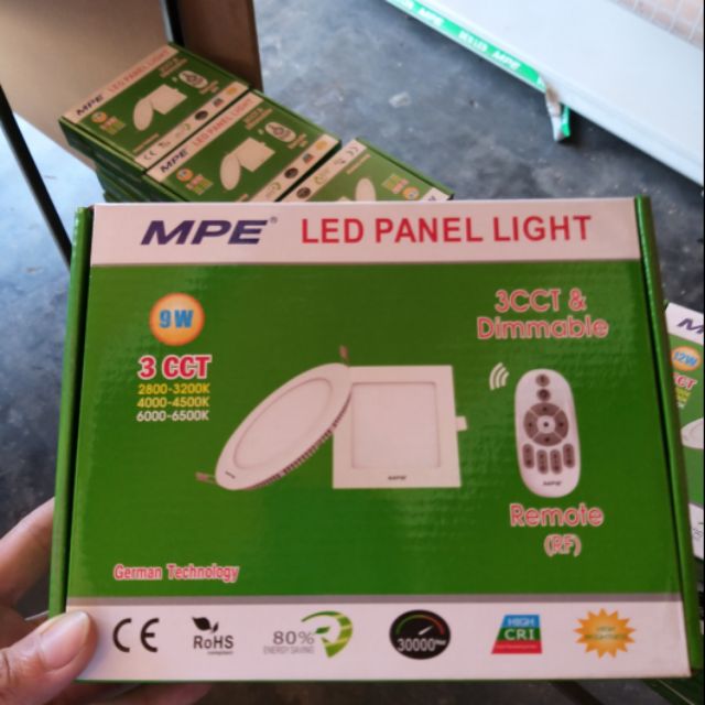 Đèn led âm trần 9W có 3 chế độ RPL-9/3C