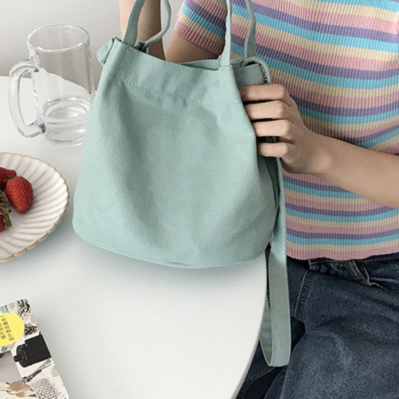 Túi Đeo Chéo Vai Bằng Vải Thời Trang Sành Điệu Cho Nữ