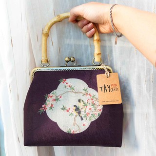 [QUÀ TẶNG MẸ, BẠN GÁI] Túi xách quai trúc handmade