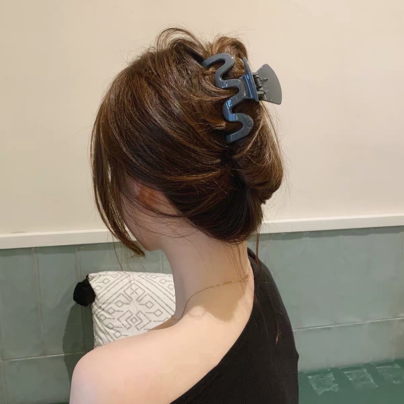 Kẹp Tóc Gợn Sóng Phong Cách Hàn Quốc Cho Nữ