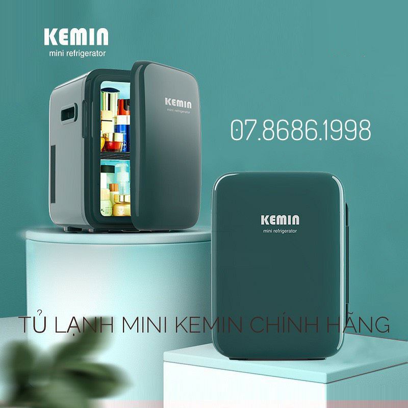 Tủ lạnh mini kemin 10L chính hãng có bảo hành