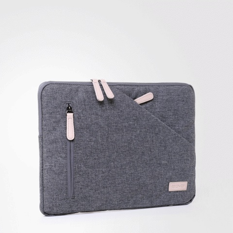 Túi chống sốc Laptop AGVA Urban Denim 13" Grey Thiết Kế Sang Trọng và Đẳng Cấp Cho Macbook 13" - Balocenter