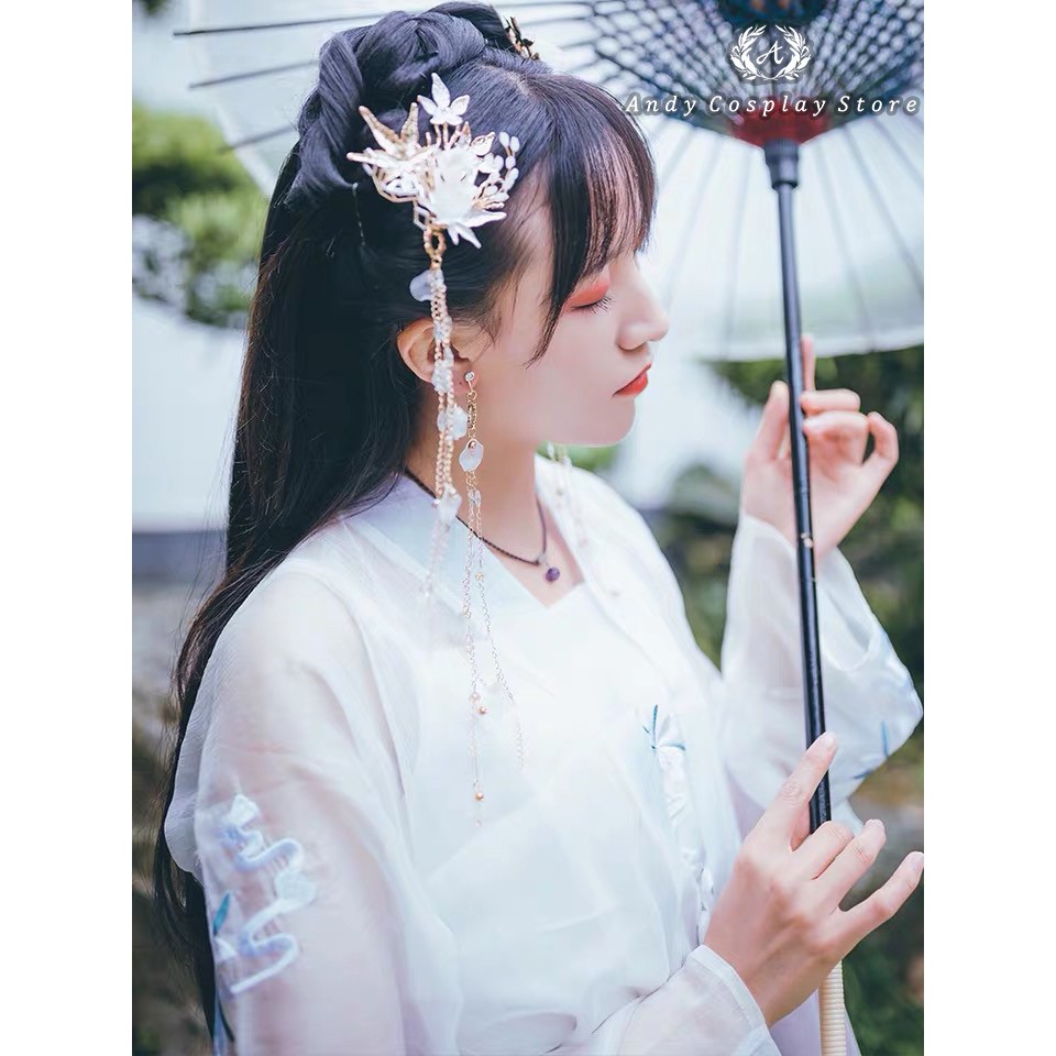 [CÓ SẴN] Cài tóc lá phong cổ trang