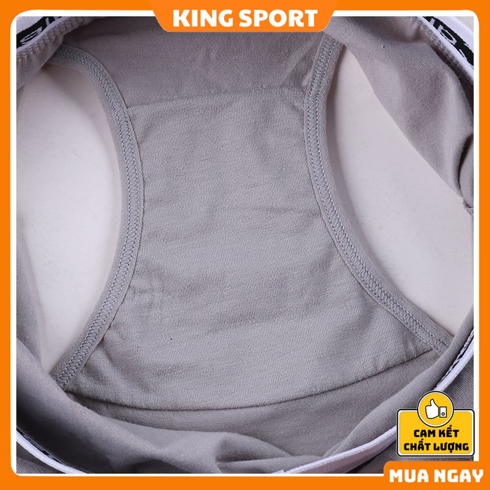 Quần lót nam tam giác ck thun lạnh cotton cao cấp thông hơi thoáng khí KING SPORT Quần sịp tam giác nam co dãn bốn chiều