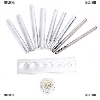 Set 11 Dụng Cụ Đục Lỗ Làm Đồ Da Thủ Công