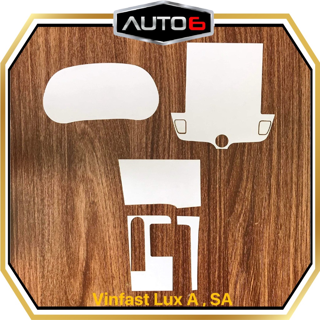 VINFAST LUX A, SA: Phim PPF dán Màn hình giải trí - AUTO6 <Made in Việt Nam> chống xước, che phủ các vết xước cũ....